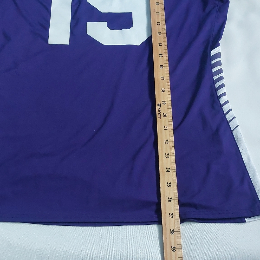 Womems‎ Purple Long Sleeve Sports Jersey Size L - Picture 5 of 7